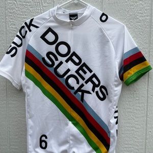 Twin Six “Dopers Suck World Champ” Cycling Jersey